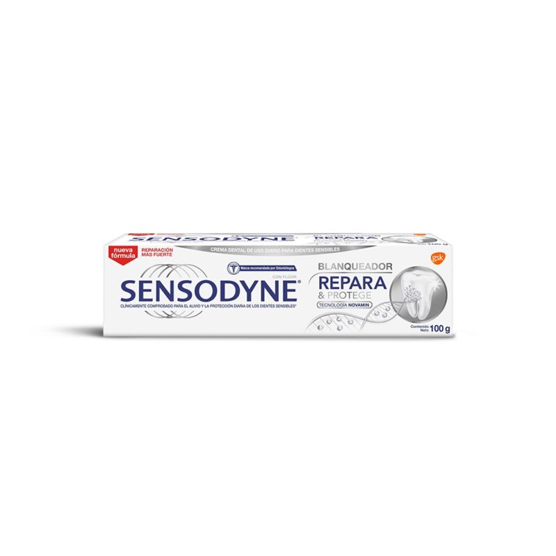 Pasta dental Sensodyne repara y protege blanquedora 1x100gr