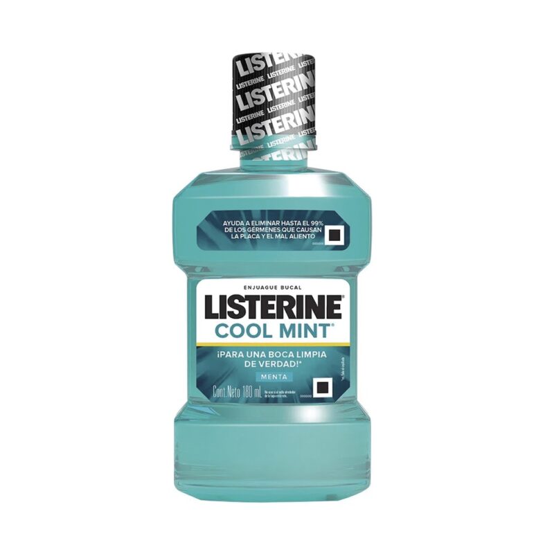 Enjuague bucal Listerine cool mint 180ml