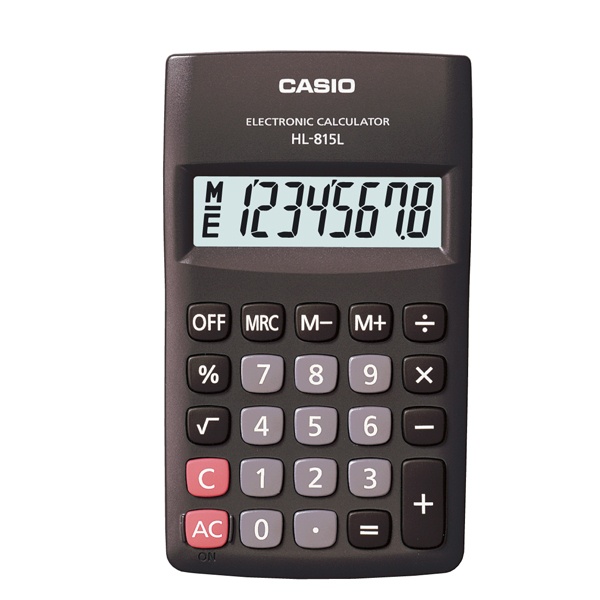 Calculadora Casio HL-815BK 8 digitos