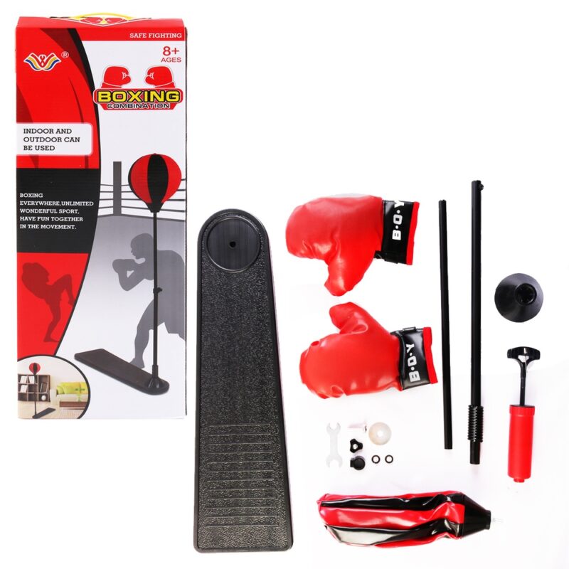 Set de boxeo con pedestal 105c
