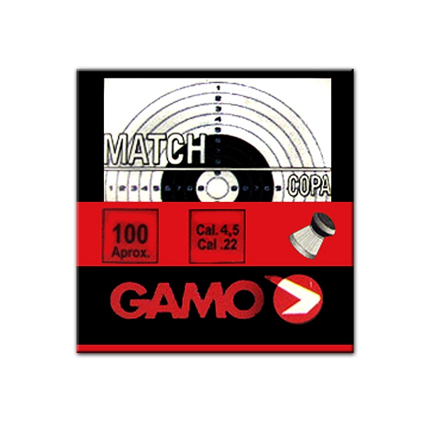 Postón GAMO 4.5 match 100ud