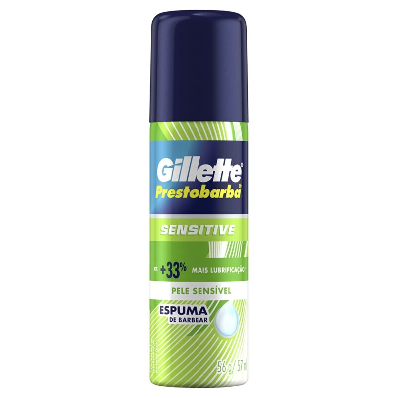 Espuma de afeitar Gillete mini foam sensitive 56gr