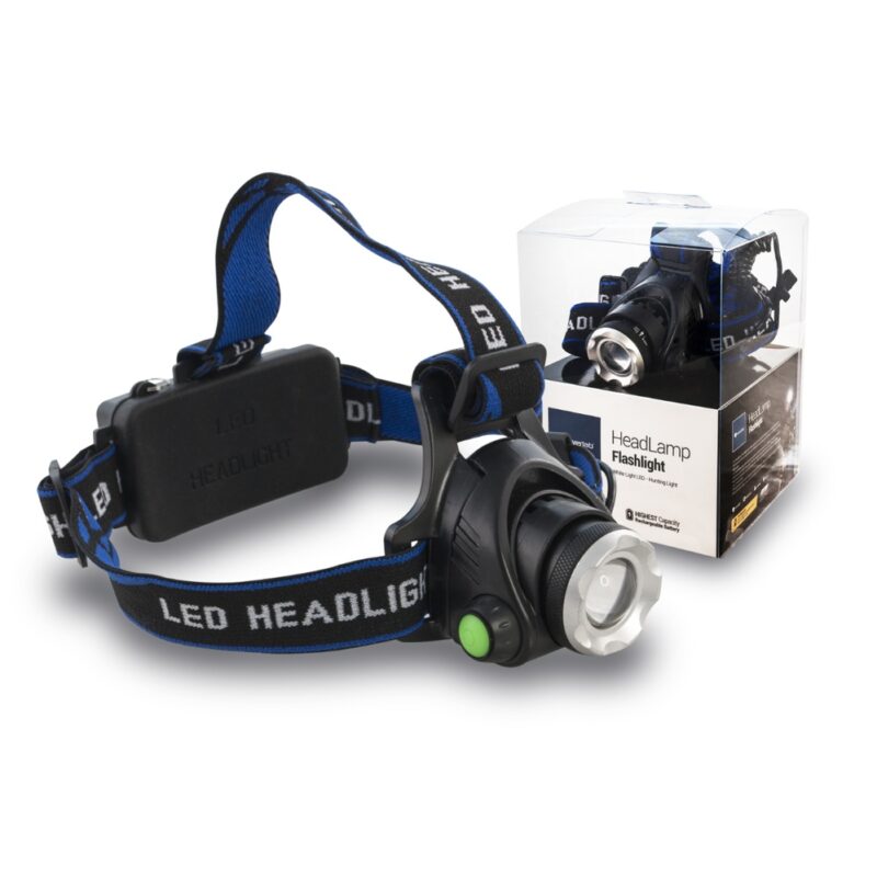 Linterna Powerlab led de cabeza zoom