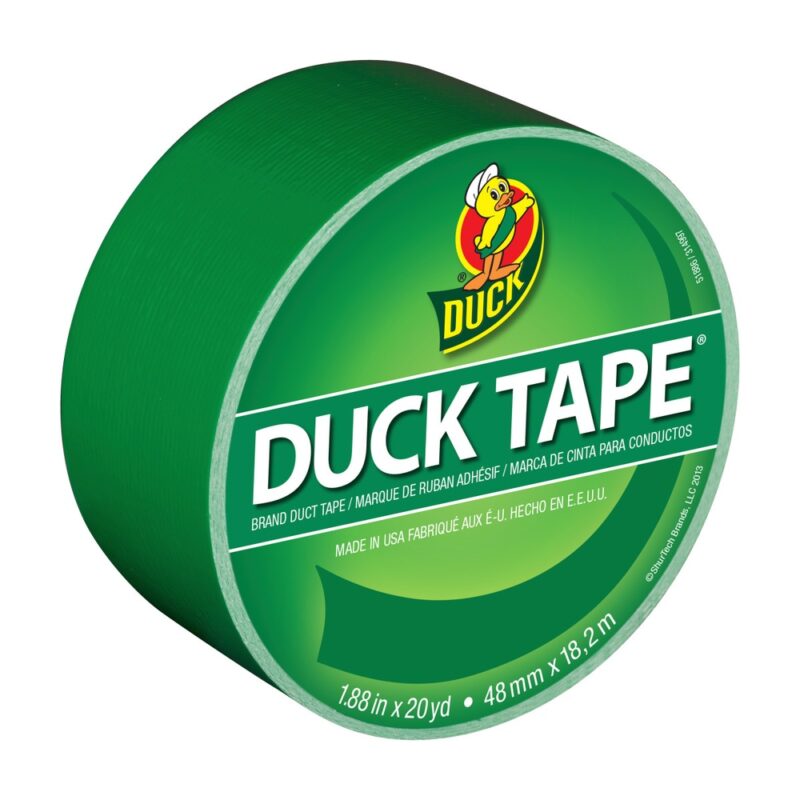Cinta adhesiva Duck 47mm x 18mts color verde