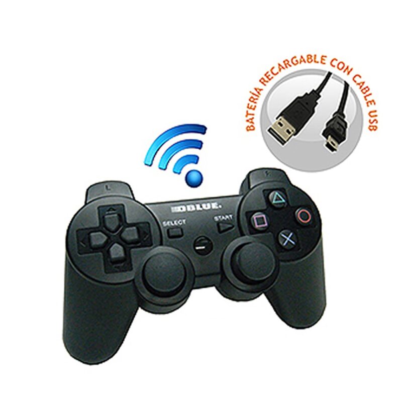 Joystick Dblue playstation 3 bluetooth DBC5002 negro
