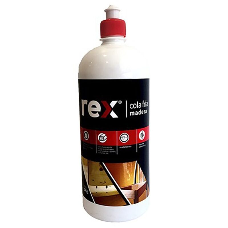 Cola fria madera Rex frasco dosificador 1kg