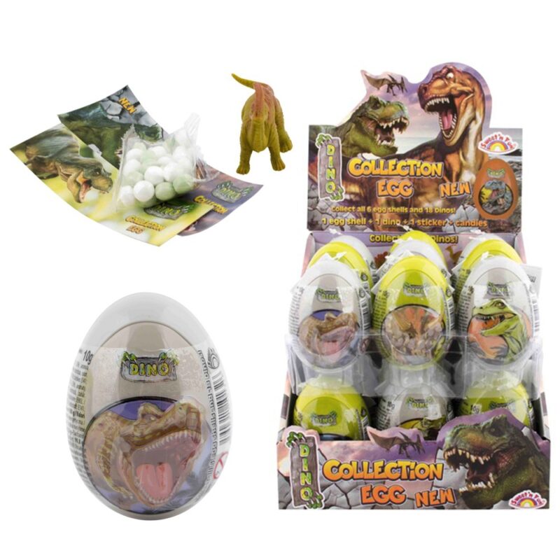 Huevo sorpresa Dino x 18ud