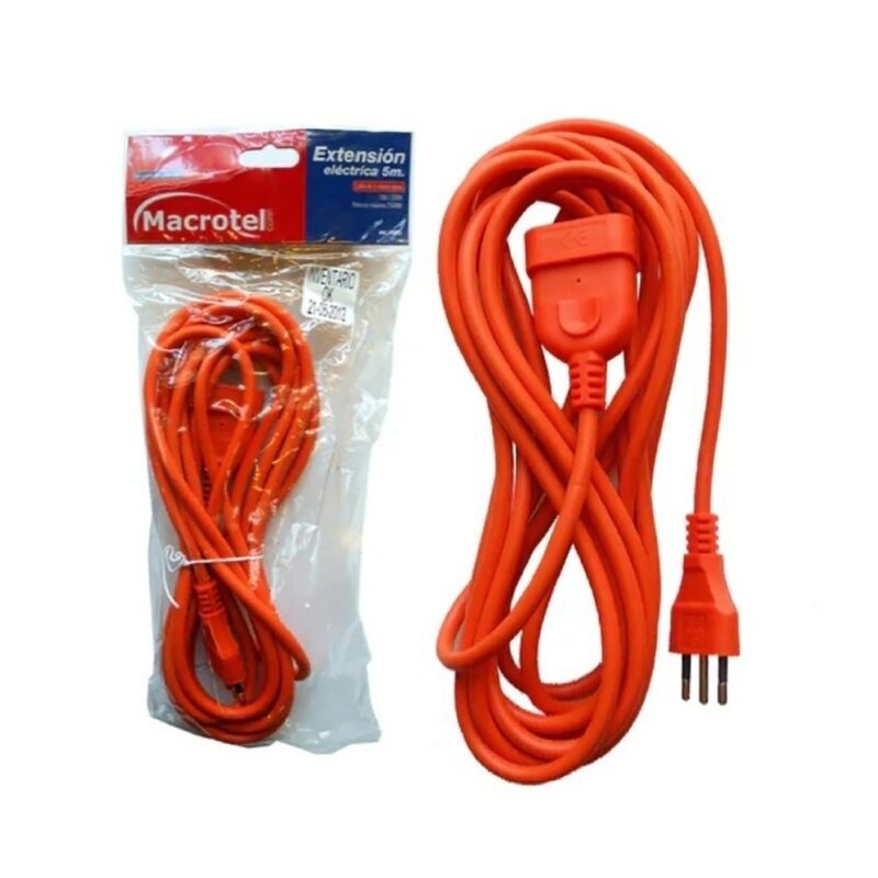 Extension electrica Macrotel 5mts 2500w