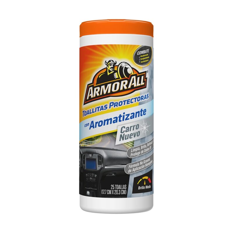 Toallita protector silicona auto Armor All 25u