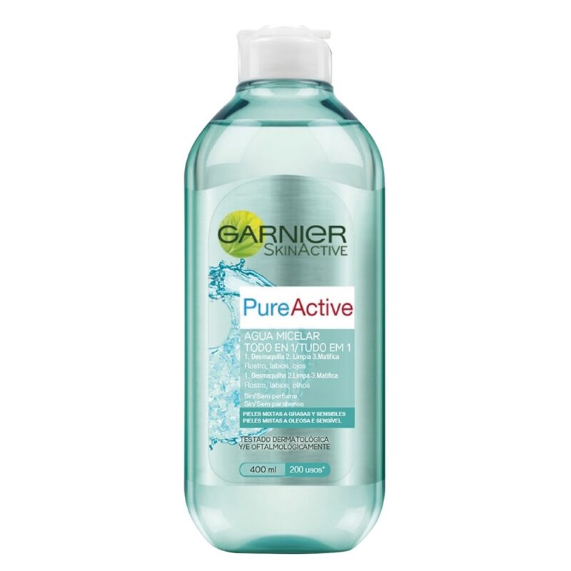 Agua Micelar Skin Face pure active 400ml