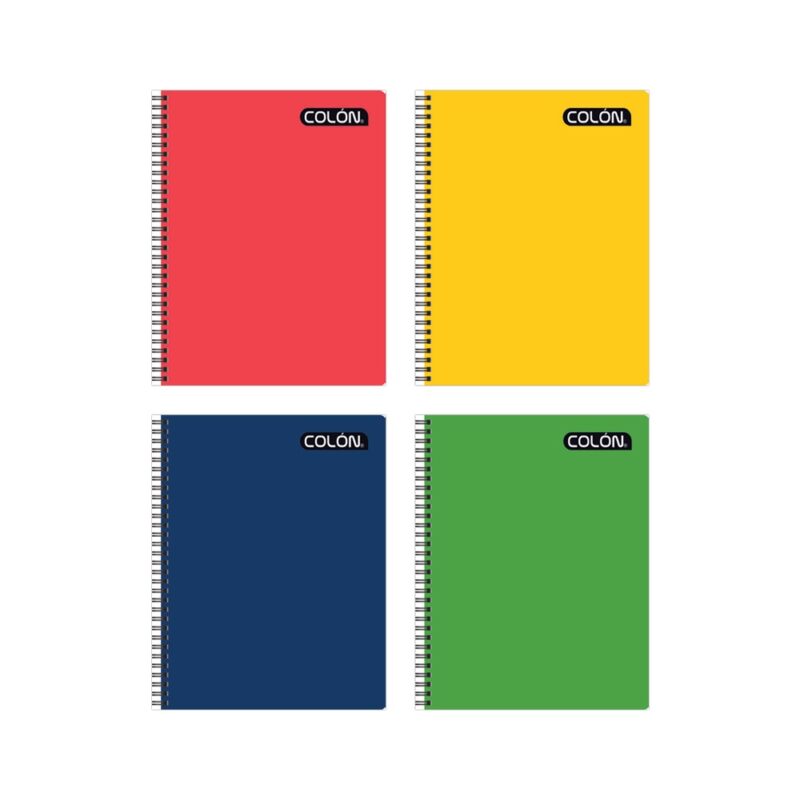 Cuaderno universitario Colon liso matemáticas 100hj x10ud