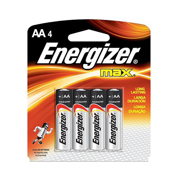 Pila alcalina Energizer blíster AAx4