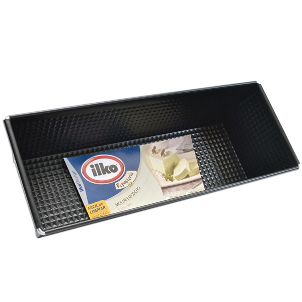 Molde Ilko rectangular antiadherente desmoldable 30cm