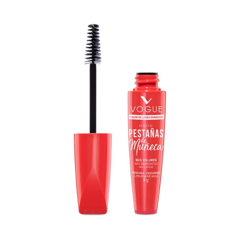 Mascara pestañas Vogue efecto muñeca 9gr x3ud