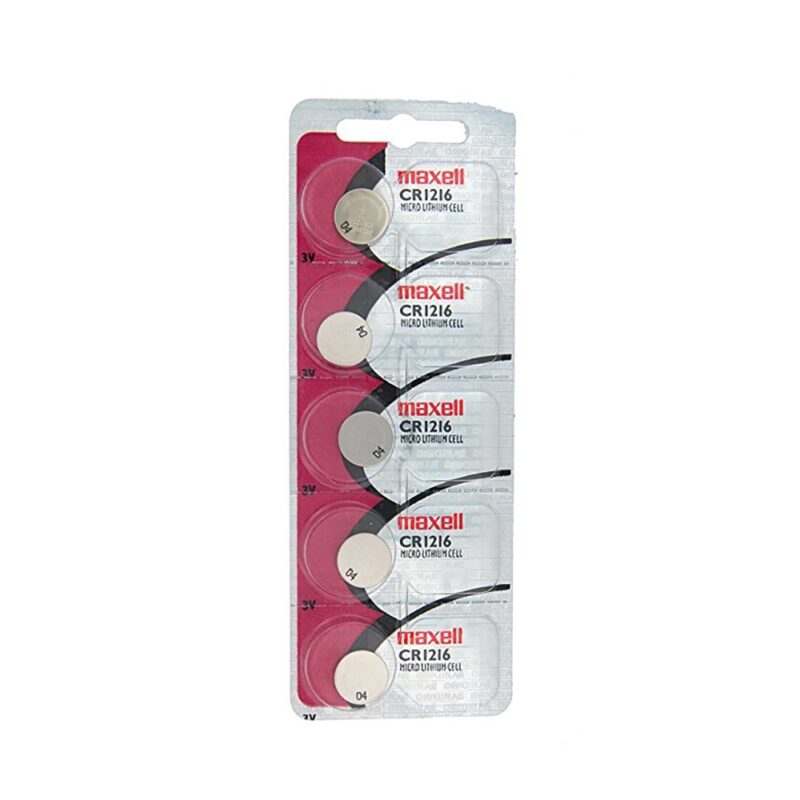 Pila boton Maxell CR 1216 x5u