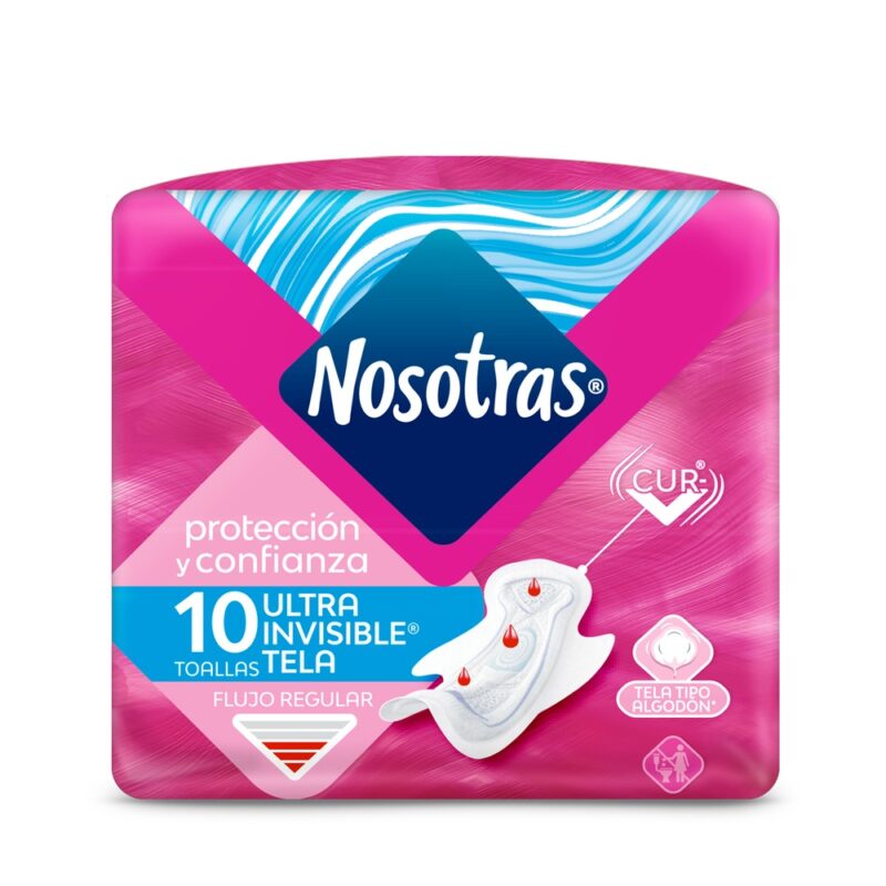 Toalla femenina Nosotras ultra invisible 1x10ud