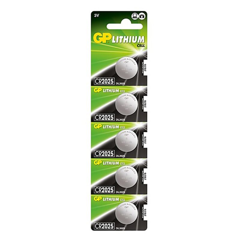 Pila boton GP CR2025 x5ud