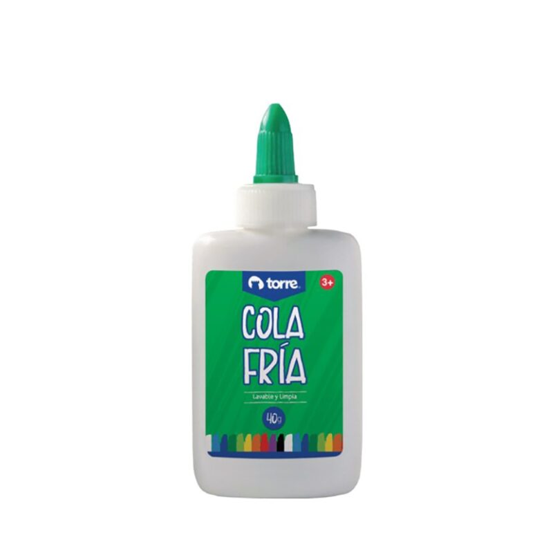 Pegamento Torre cola fria escolar botella 40gr x 1ud