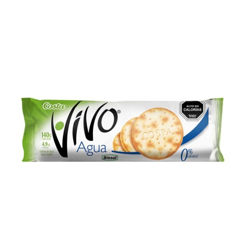 Galleta agua vivo 140 grs