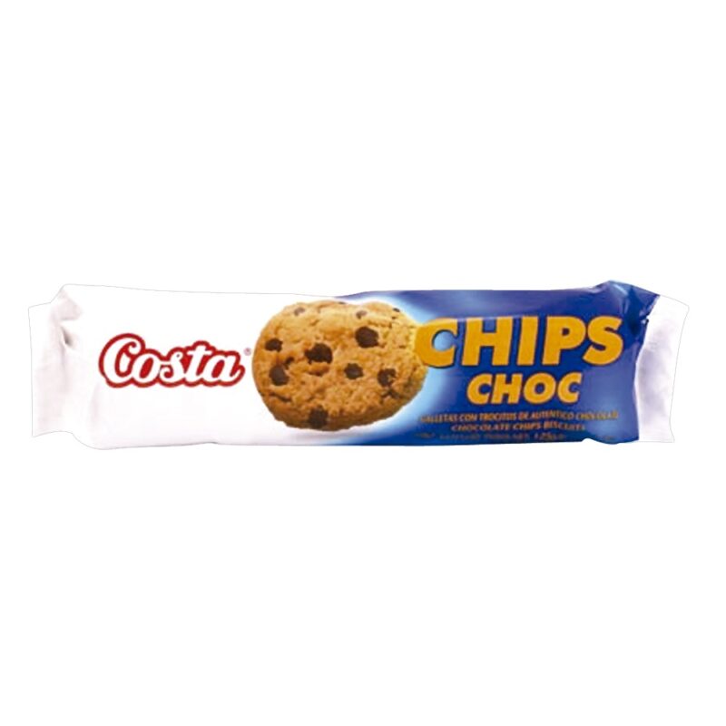 Galleta Choco chips Costa 125gr