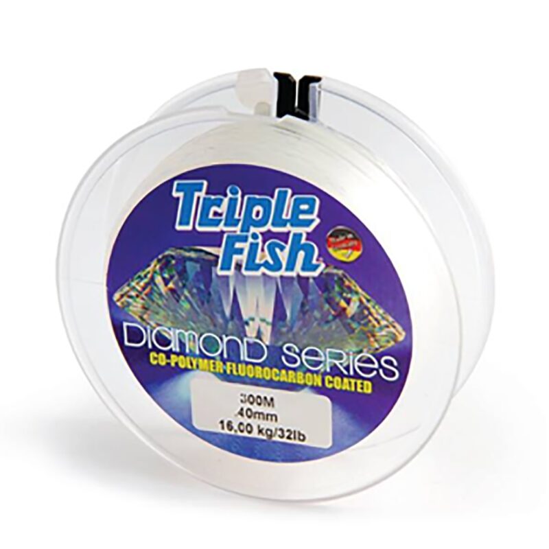 Nylon diamond 0.4 Triple fish x10ud