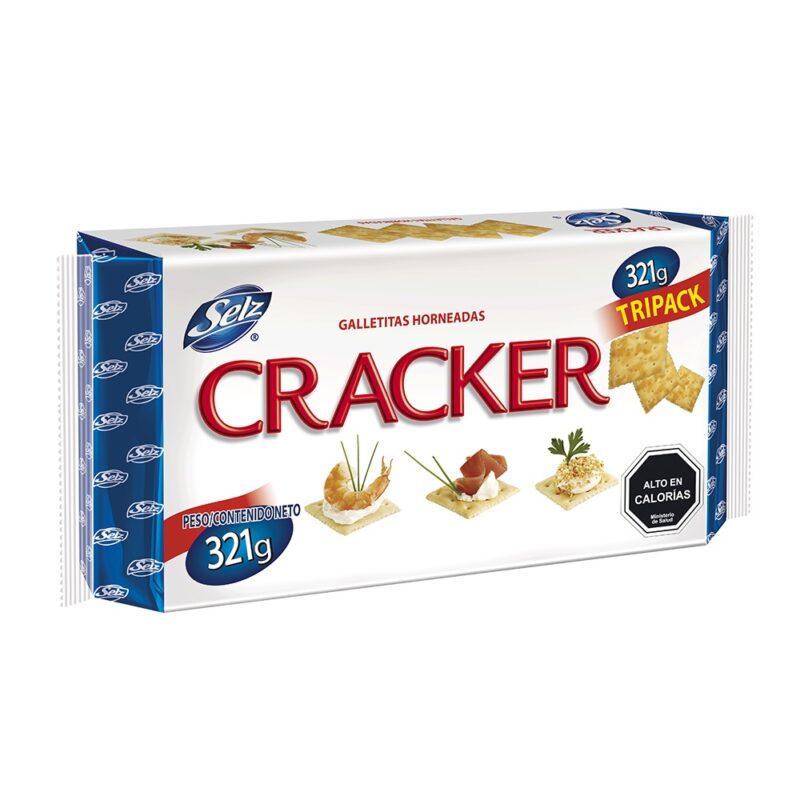 Galletas cracker saladas Arcortripack 321gr