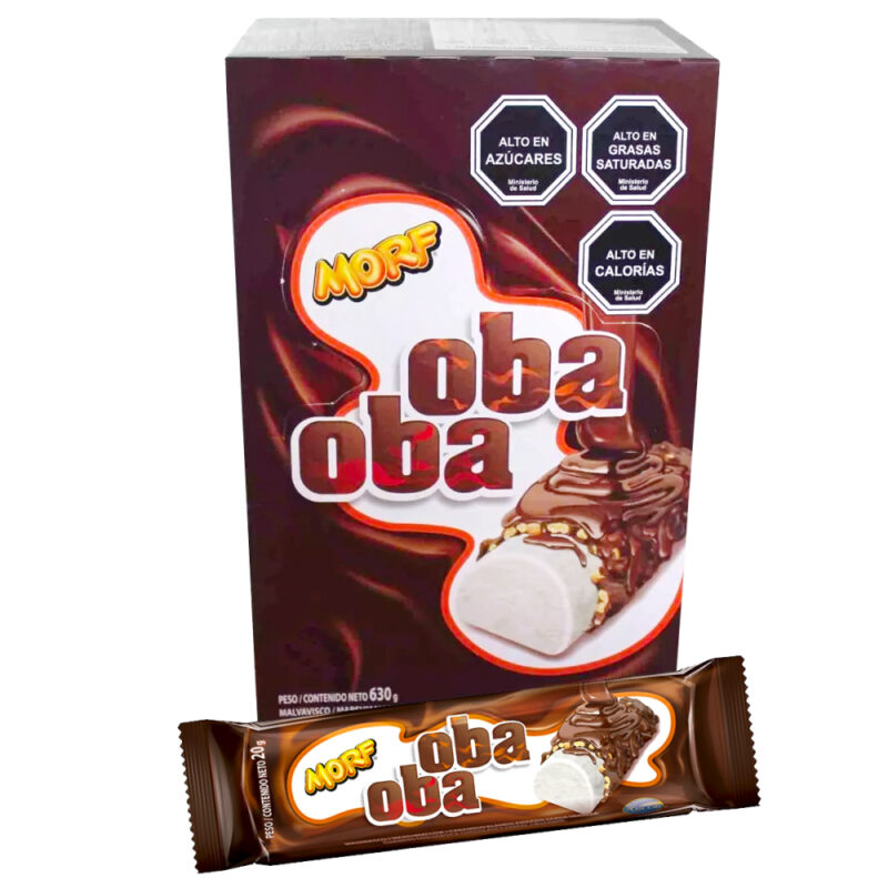 Marshmallows oba oba Arcor display x30ud 630gr