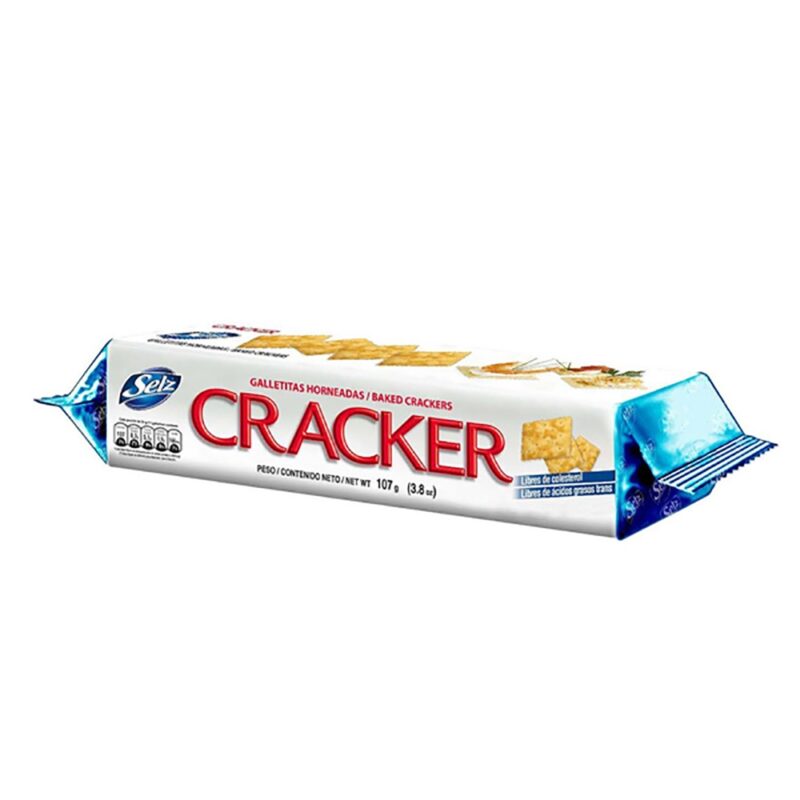 Galleta salada Selz cracker horneadas 1x90gr