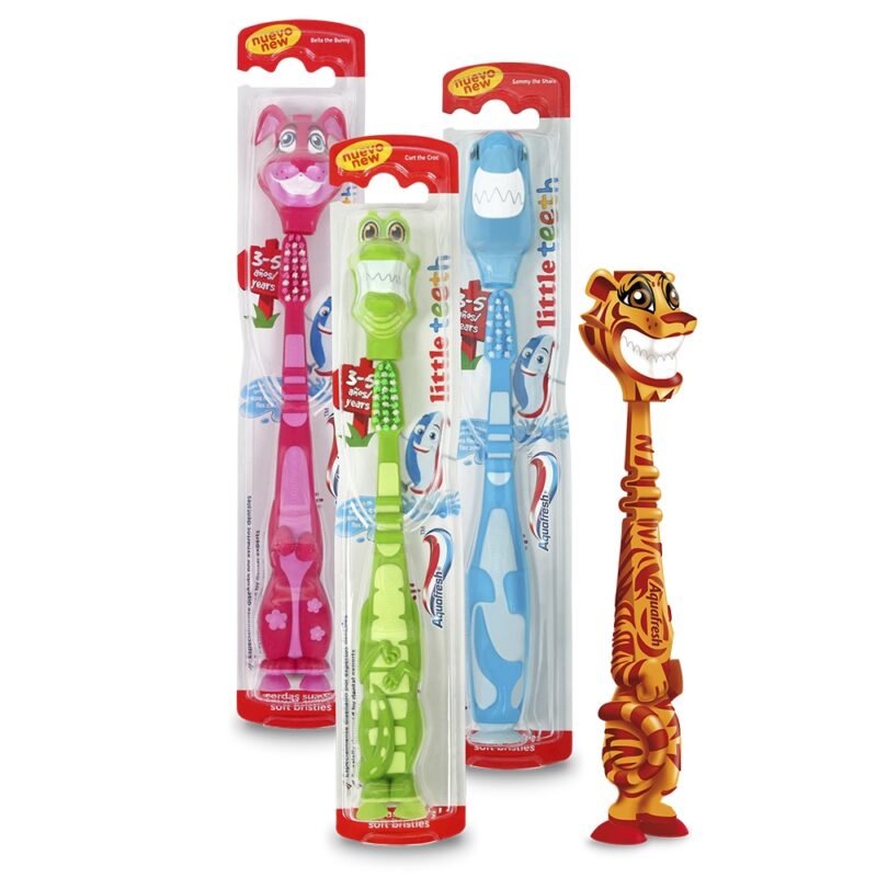 Surtido de Cepillos Aquafresh niños animal 2-5 años ud