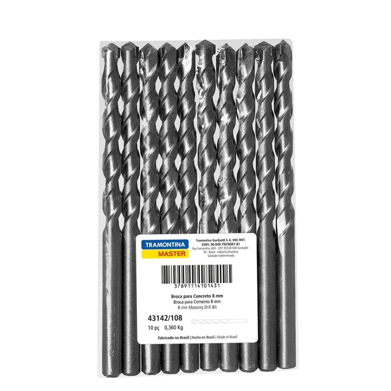 Broca para concreto Tramontina 8.0x 120mm 10u