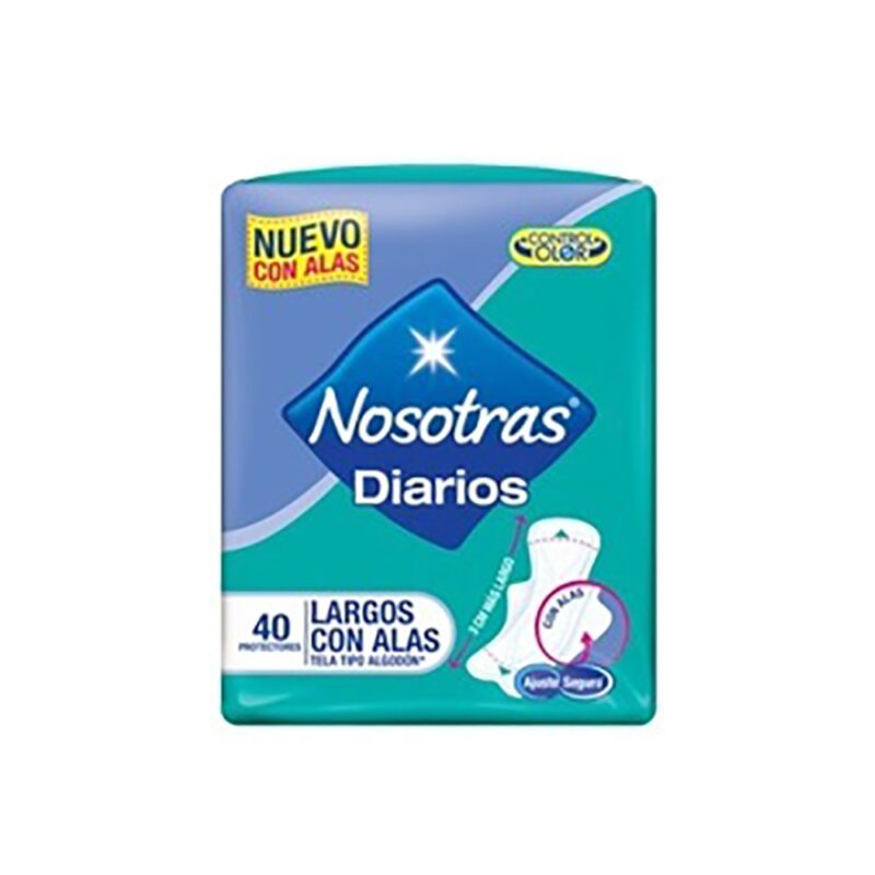 Protector diario Nosotras alas x40ud