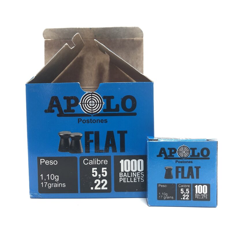 Poston Apolo Flat 5.5mm 17gr 100u.