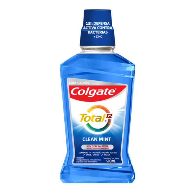 Enjuague bucal Colgate clean mint 500ml