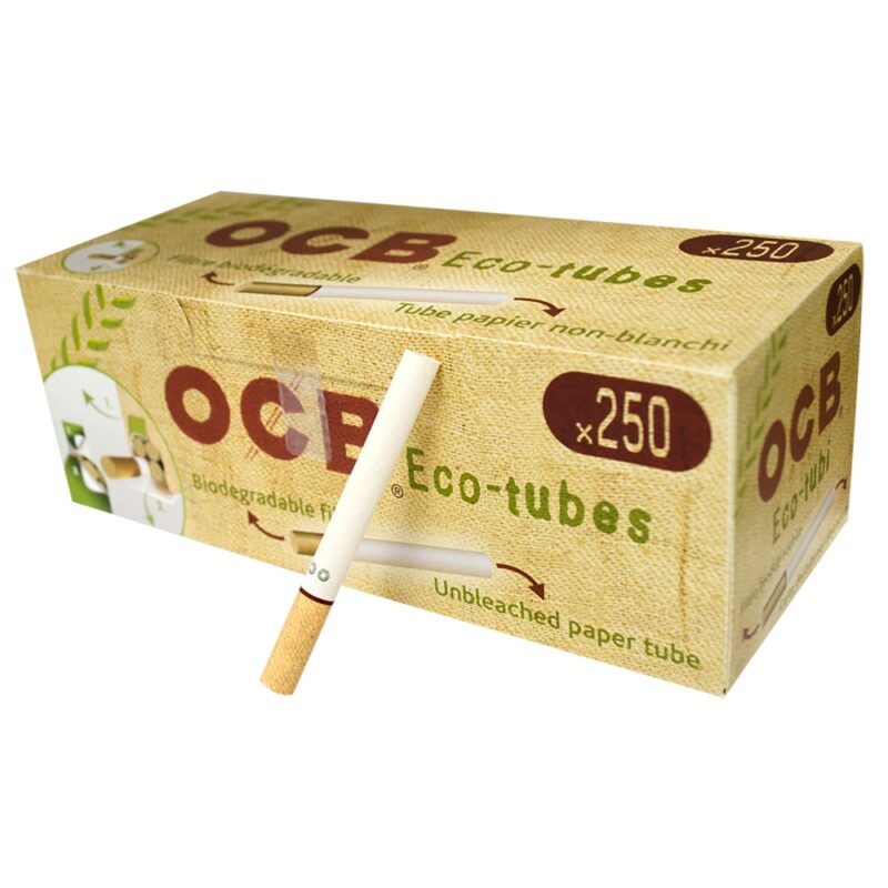 Tubo Ecologico para tabaco Ocb x250ud