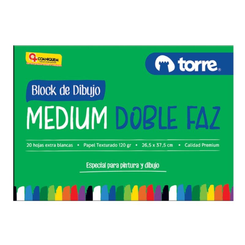 Block Torre Dibujo Doble Faz  M-99
