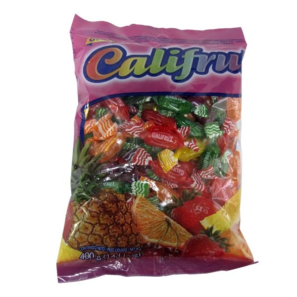 Gomita Dos en uno califrut bolsa 1x100ud