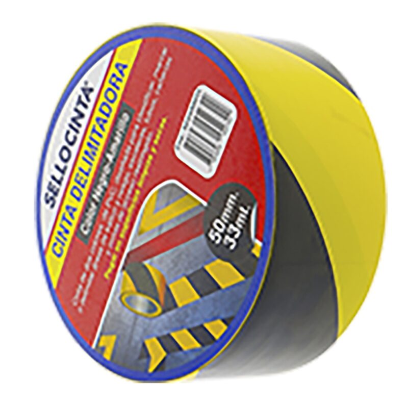 Cinta delimitadora Sellocinta A/N 50mm x 33mts