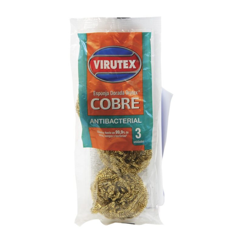 Esponja orotex Virutex mediana x3 clasica