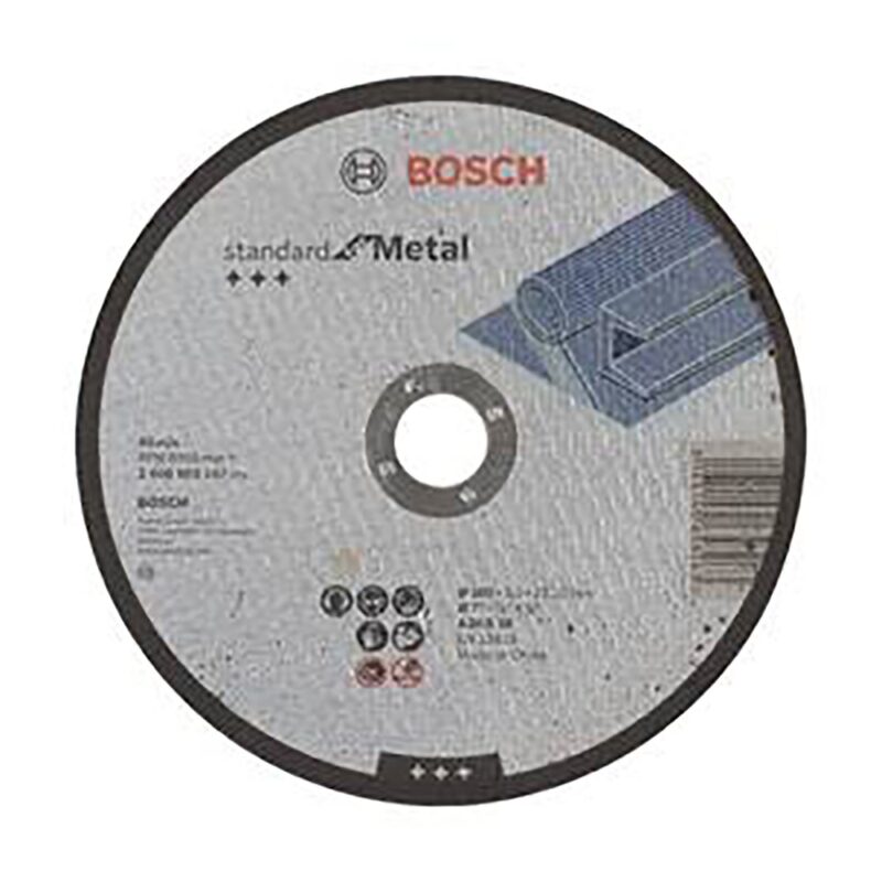 Disco corte recto metal Bosch 7¨ 3mm