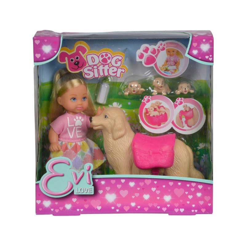 Muñeca Evi love dog sitter
