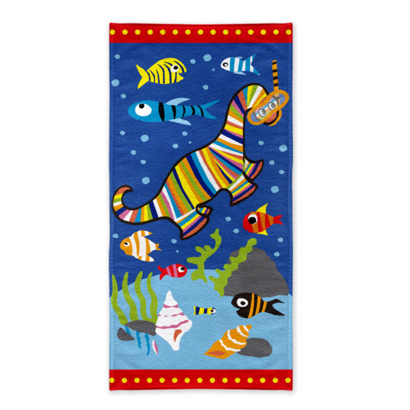 Toalla de playa velour reactivo estampado 70x140cm