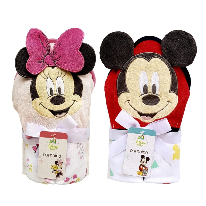Toalla capucha Bambino Disney