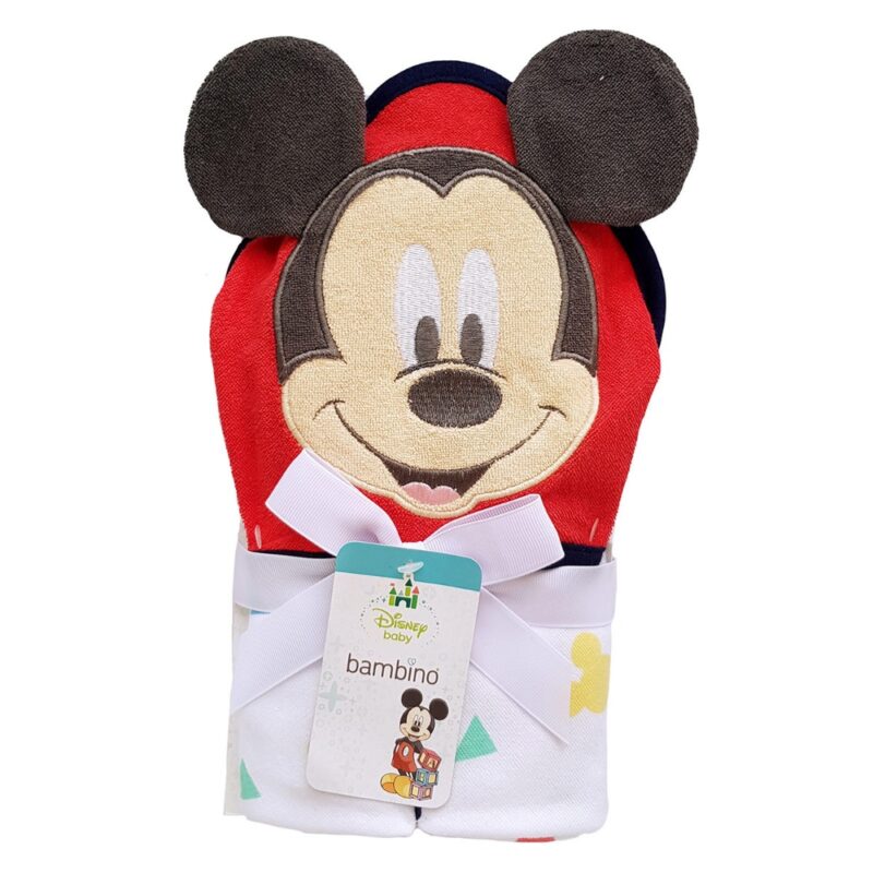 Toalla capucha Bambino Disney