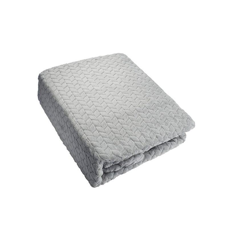Frazada Andes jacquard flannel 2 plaza
