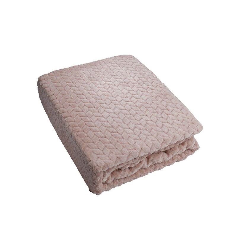 Frazada Andes jacquard flannel 2 plaza