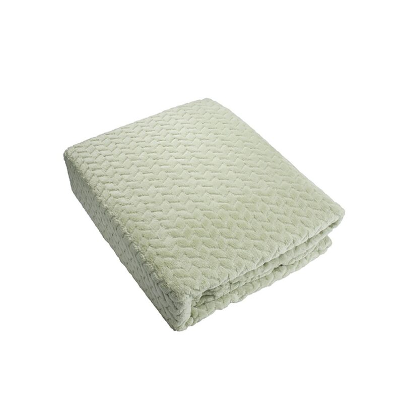 Frazada Andes jacquard flannel 2 plaza