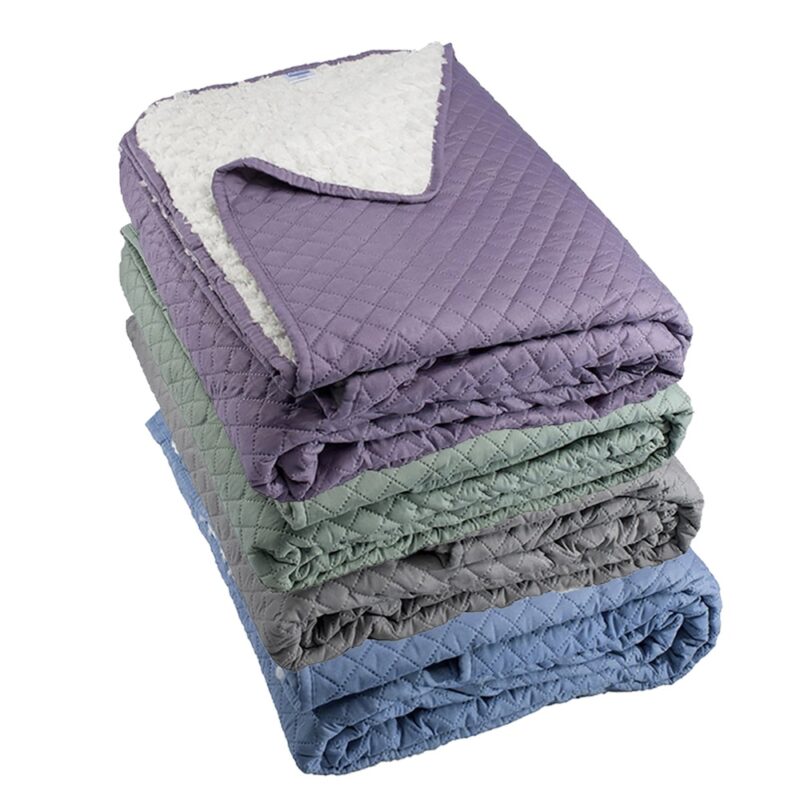 Quilt Andes sherpa liso 2 plazas