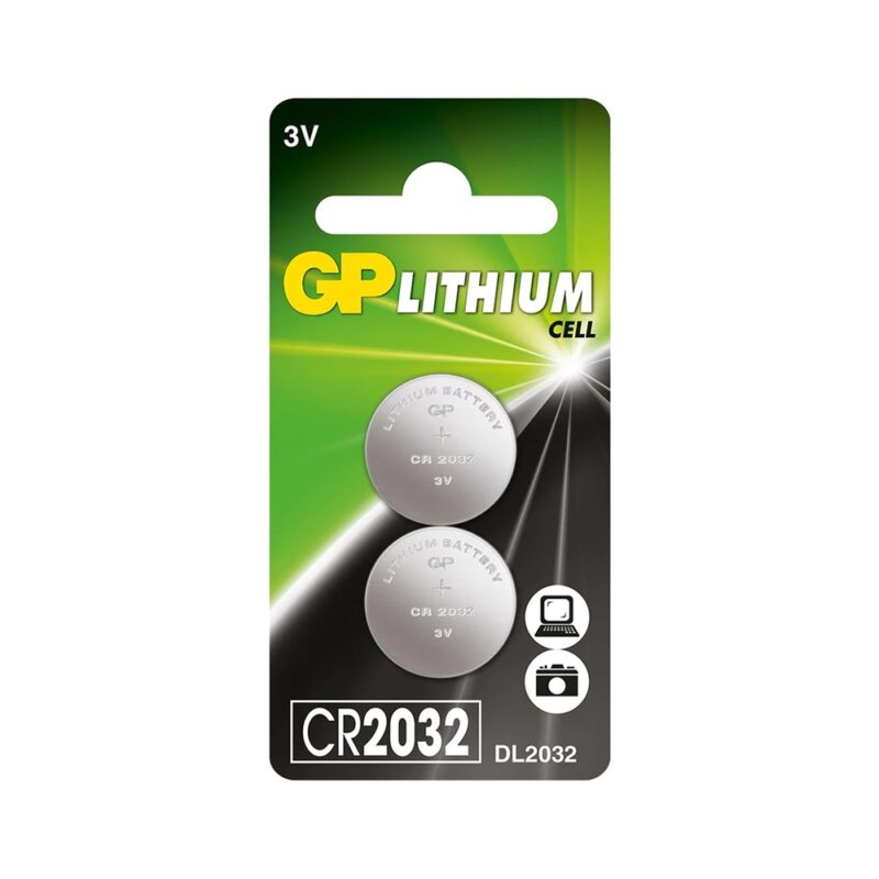 Pila boton GP CR2025 3v 160mAh x2ud