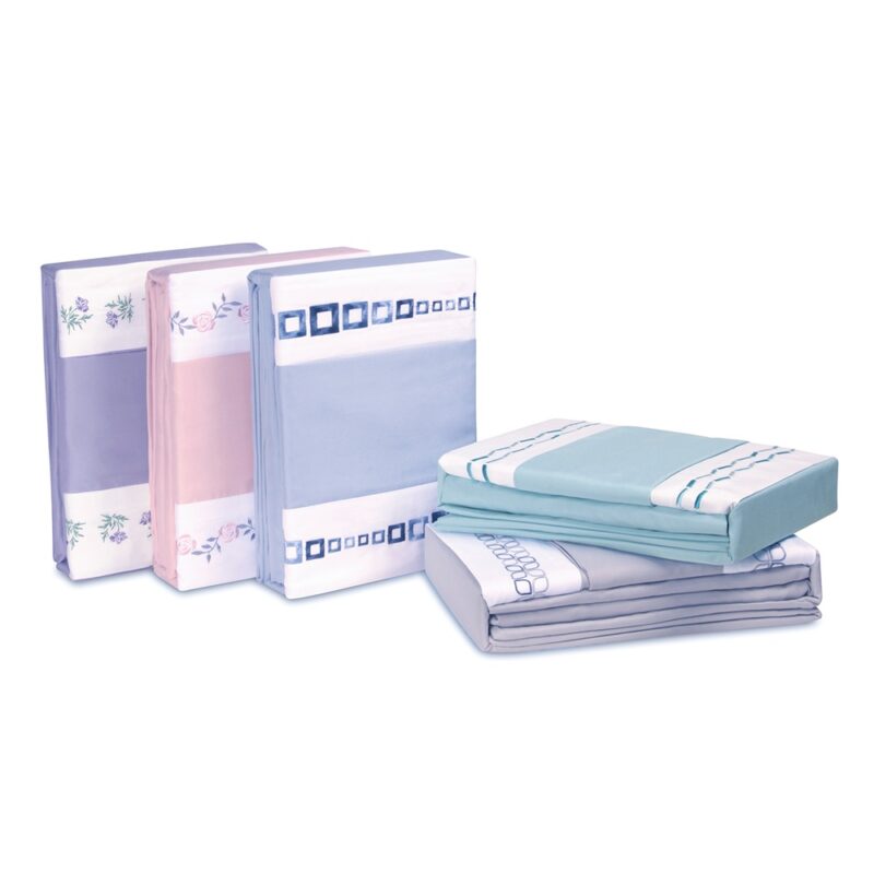 Sábanas Andes microfibra bordada 2PL