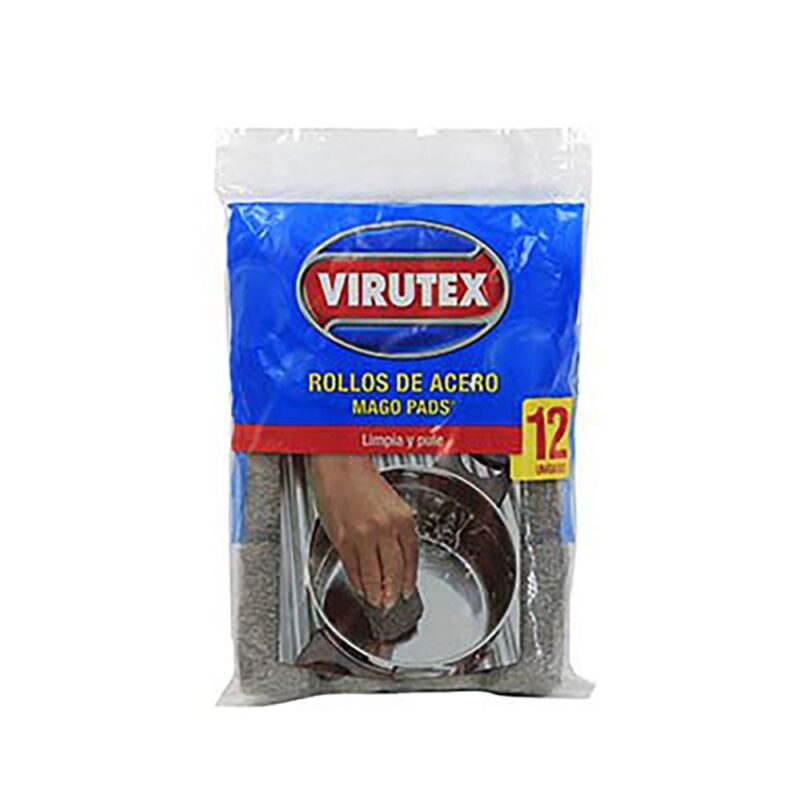 Mago pads Virutex sin jabón clásica bolsa x12ud